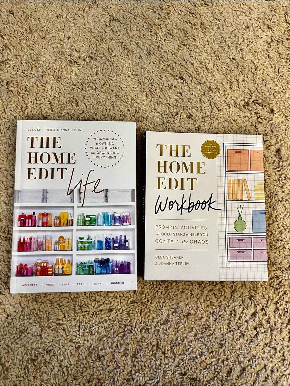 The Home Edit Life & The Home Edit Workbook Book Bundle